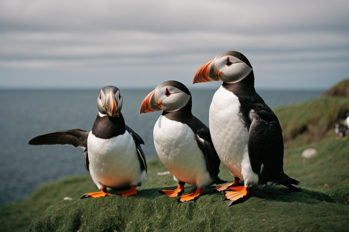 Are puffins penguins?